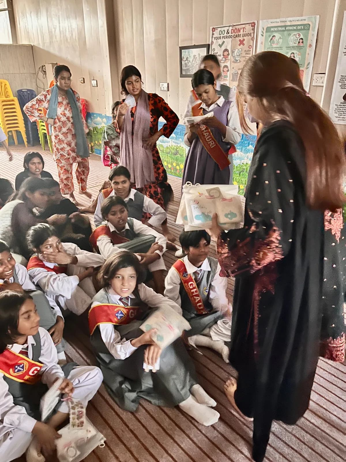 Menstrual Hygiene & Health Awareness Session at Ghauri Orphan Center, Lahore